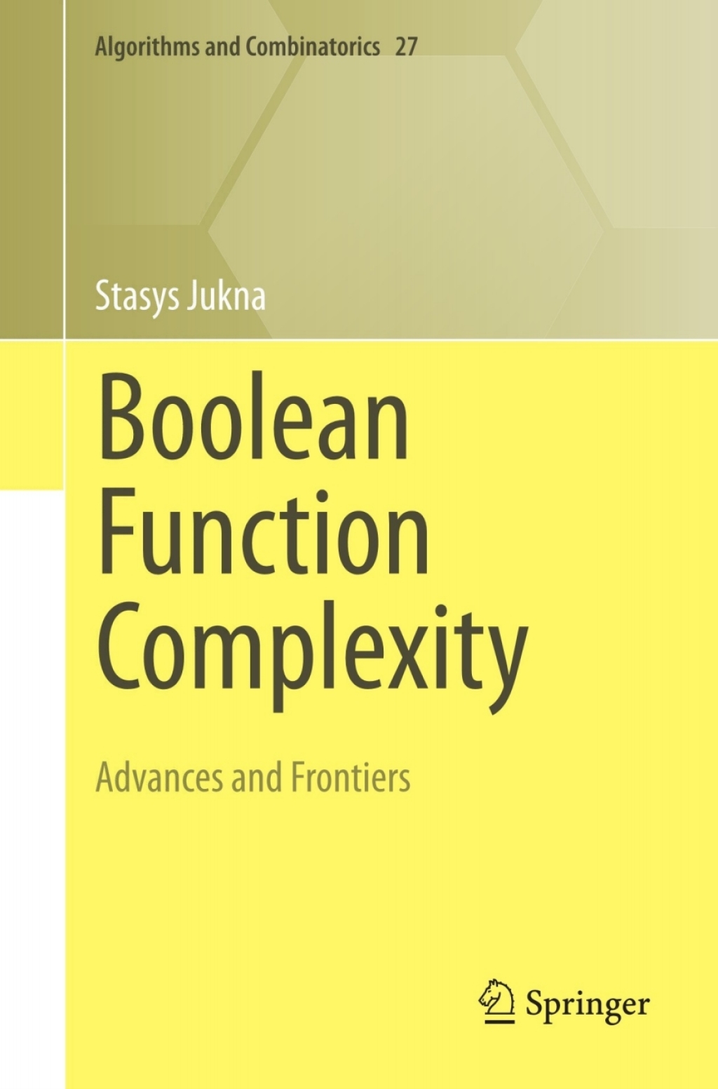Boolean Function Complexity (eBook)
