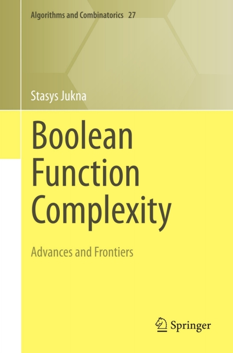 Cover image for book Boolean Function Complexity