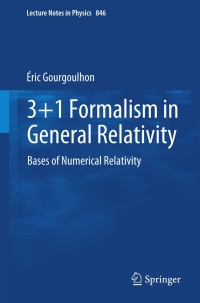 Titelbild: 3+1 Formalism in General Relativity 9783642245244