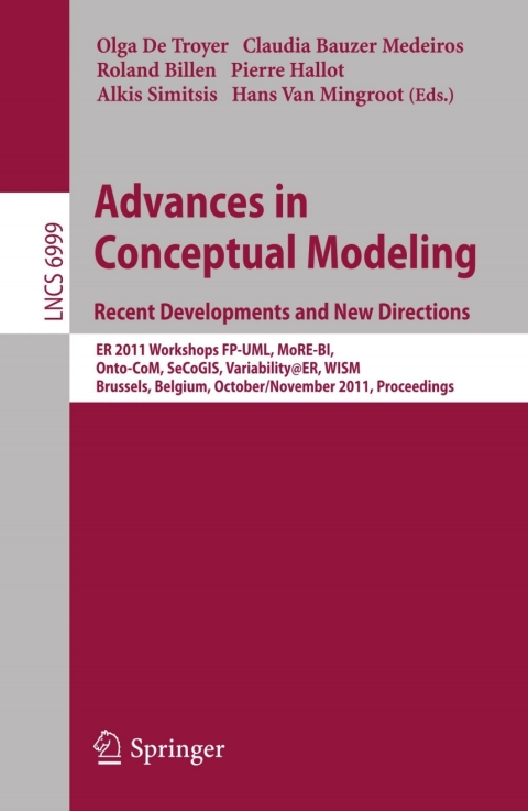 Cover image for book Advances in Conceptual Modeling. Recent Developments and New Directions