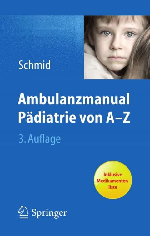 Cover image for book Ambulanzmanual Pädiatrie von A-Z