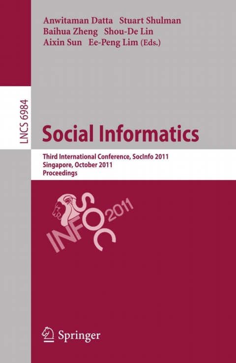 Cover image for book Social Informatics
