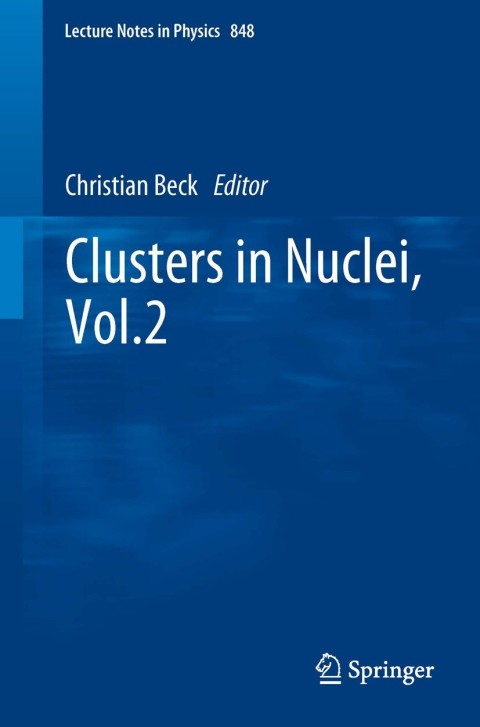 Cover image for book Clusters in Nuclei, Vol.2
