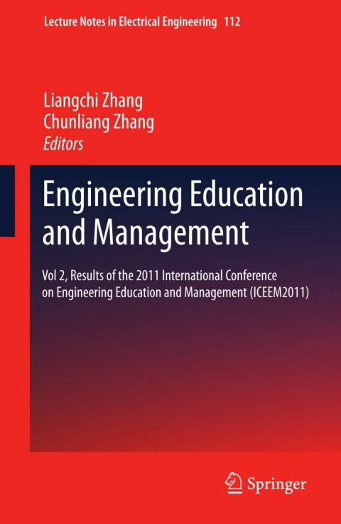 Cover image for book Engineering Education and Management