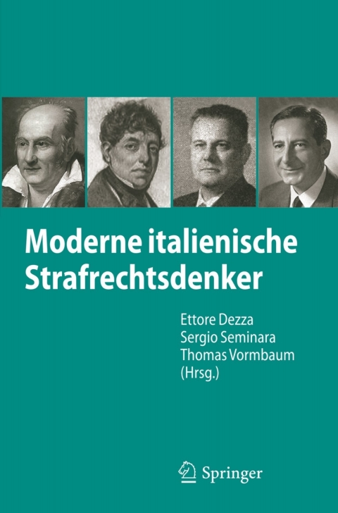 Cover image for book Moderne italienische Strafrechtsdenker