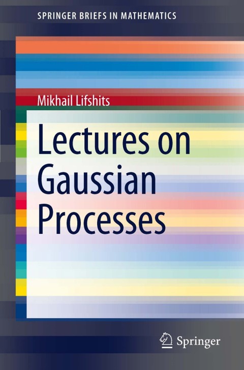 Cover image for book Lectures on Gaussian Processes