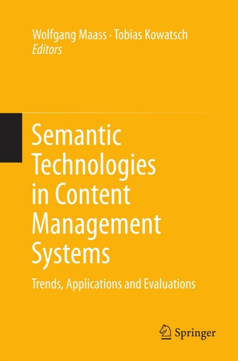 Cover image for book Semantic Technologies in Content Management Systems