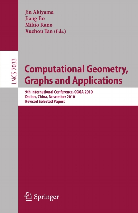Computational Geometry, Graphs and Applications 