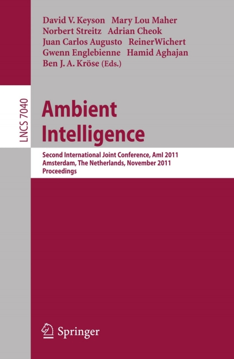 Cover image for book Ambient Intelligence