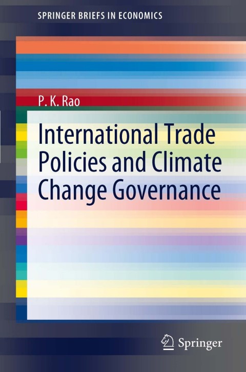 Cover image for book International Trade Policies and Climate Change Governance