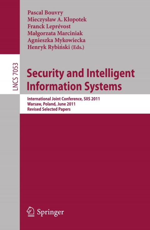 Cover image for book Security and Intelligent Information Systems
