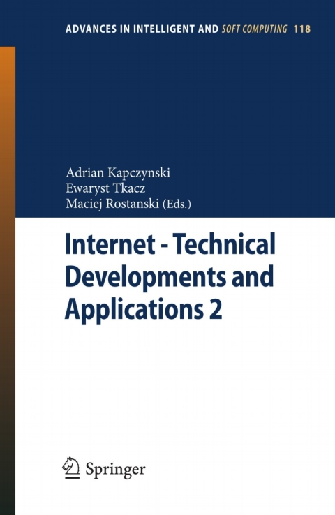 Cover image for book Internet - Technical Developments and Applications 2