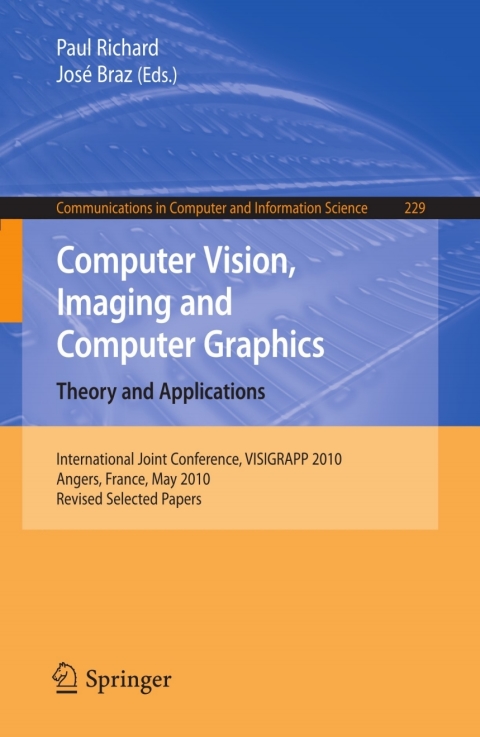 Cover image for book Computer Vision, Imaging and Computer Graphics. Theory and Applications