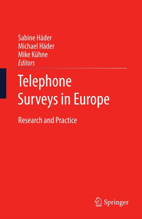 Cover image for book Telephone Surveys in Europe