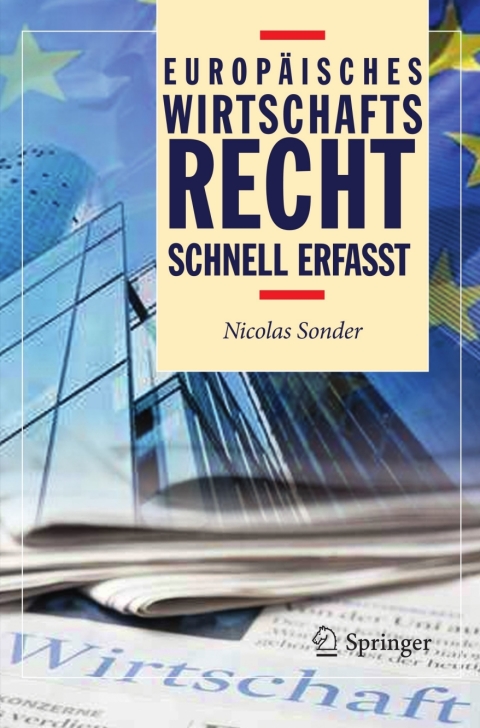 Cover image for book Europäisches Wirtschaftsrecht - Schnell erfasst