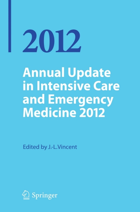 Cover image for book Annual Update in Intensive Care and Emergency Medicine 2012
