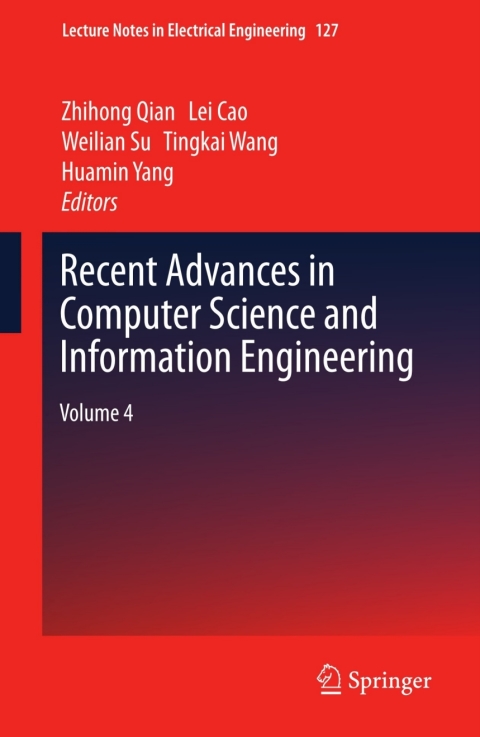 Cover image for book Recent Advances in Computer Science and Information Engineering