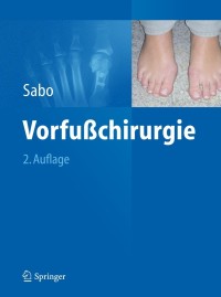 Cover image: Vorfußchirurgie 2nd edition 9783642258756