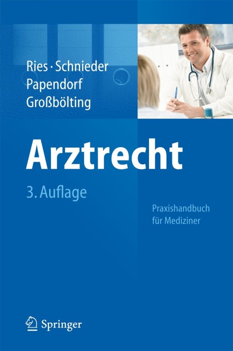 Cover image for book Arztrecht