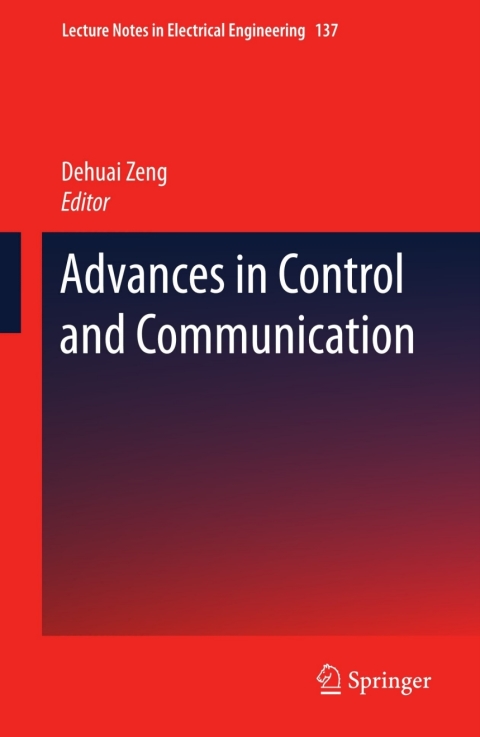 Cover image for book Advances in Control and Communication
