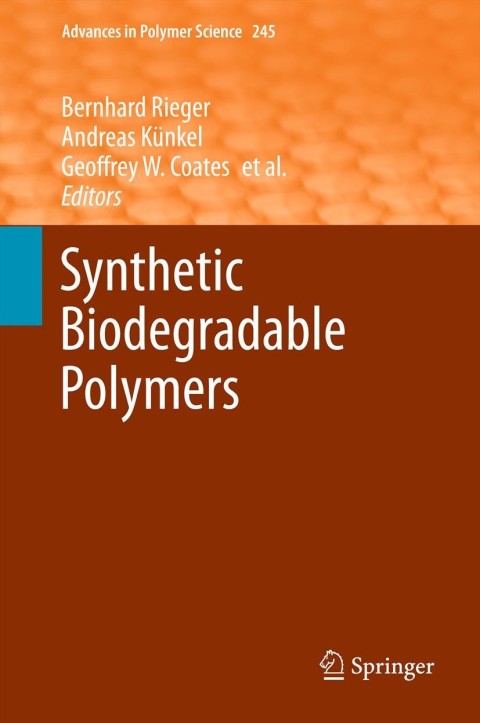 Cover image for book Synthetic Biodegradable Polymers