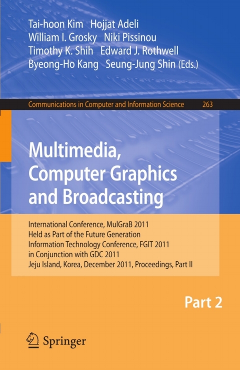 Cover image for book Multimedia, Computer Graphics and Broadcasting, Part II