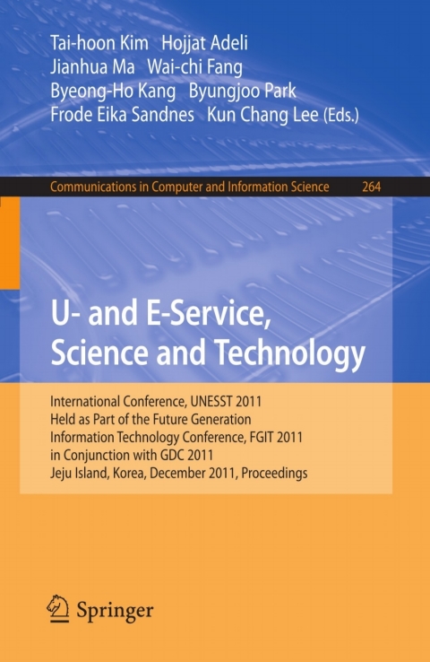 Cover image for book U- and E-Service, Science and Technology