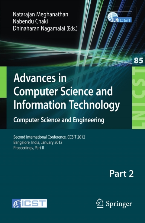 Cover image for book Advances in Computer Science and Information Technology. Computer Science and Engineering