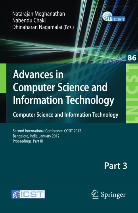 Cover image for book Advances in Computer Science and Information Technology. Computer Science and Information Technology