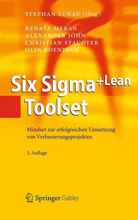 Cover image for book Six Sigma+Lean Toolset