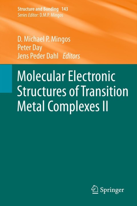 Cover image for book Molecular Electronic Structures of Transition Metal Complexes II