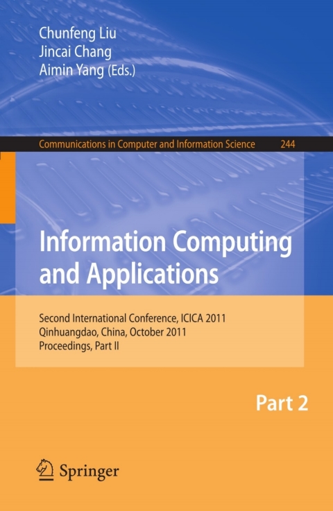 Information Computing and Applications, Part II 