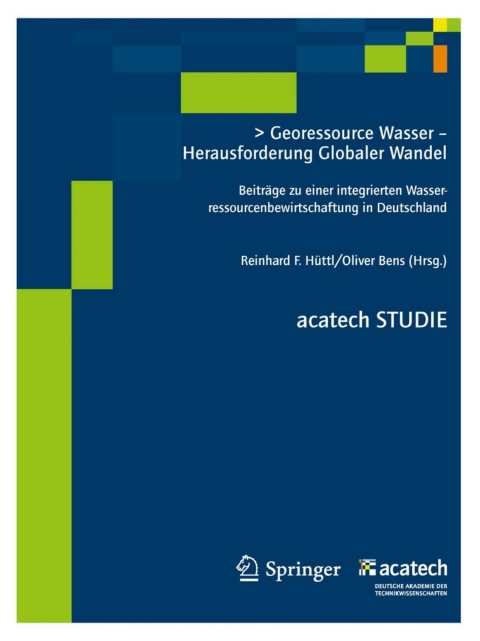 Cover image for book Georessource Wasser - Herausforderung Globaler Wandel