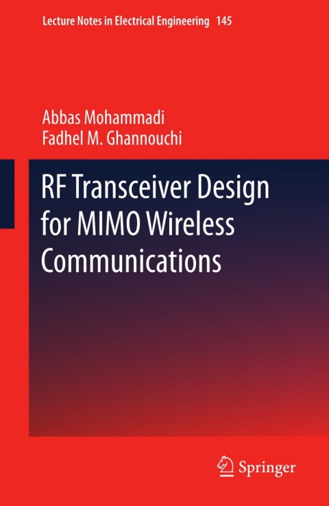 Cover image for book RF Transceiver Design for MIMO Wireless Communications