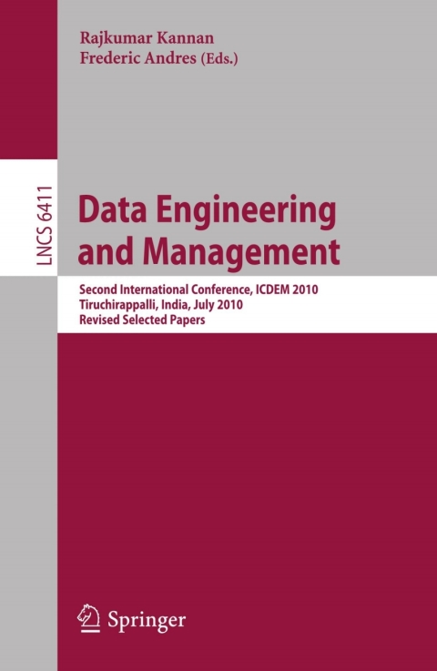 Cover image for book Data Engineering and Management