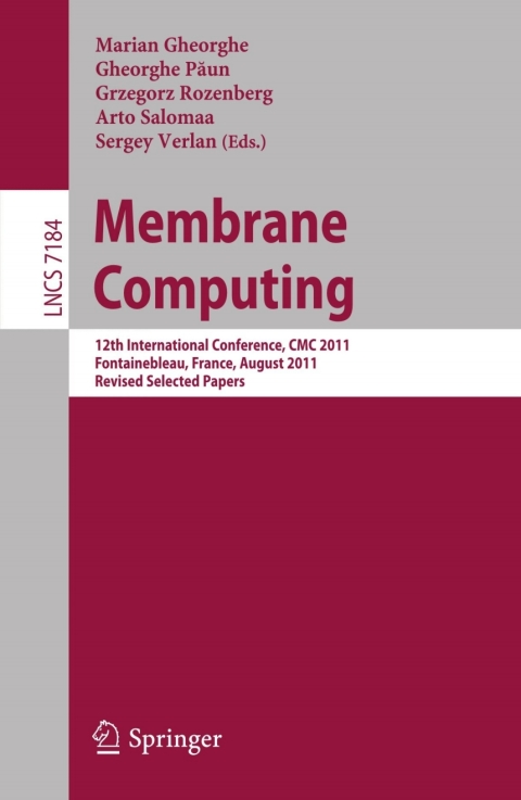 Cover image for book Membrane Computing