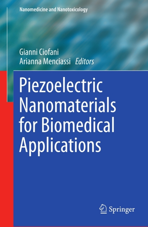 Cover image for book Piezoelectric Nanomaterials for Biomedical Applications