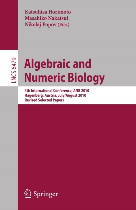 Cover image for book Algebraic and Numeric Biology