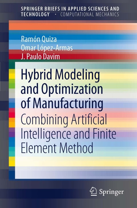Cover image for book Hybrid Modeling and Optimization of Manufacturing