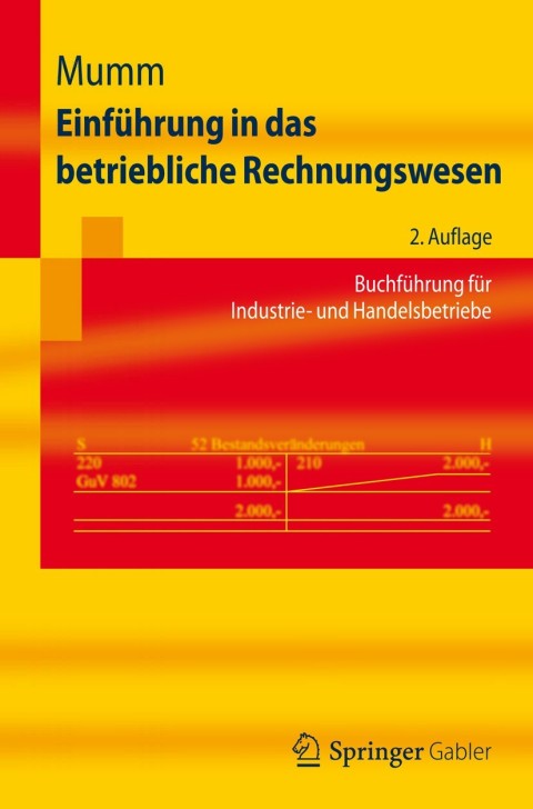 Cover image for book Einführung in das betriebliche Rechnungswesen