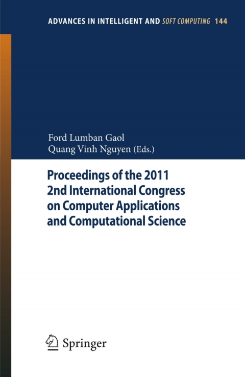 Cover image for book Proceedings of the 2011 2nd International Congress on Computer Applications and Computational Science