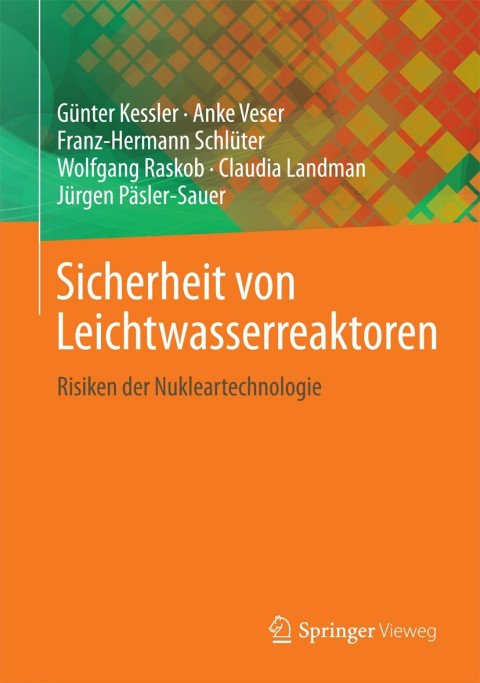 Cover image for book Sicherheit von Leichtwasserreaktoren
