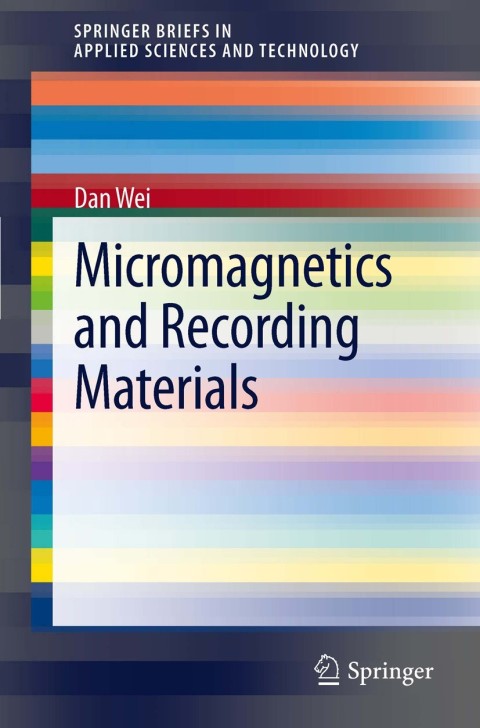 Cover image for book Micromagnetics and Recording Materials