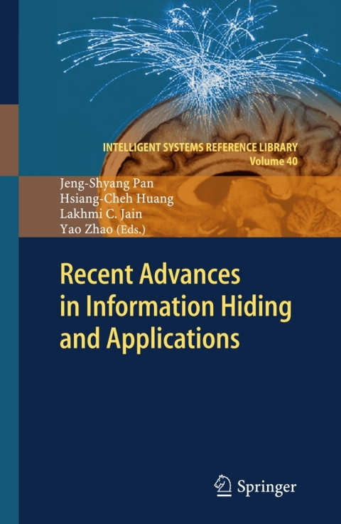 Cover image for book Recent Advances in Information Hiding and Applications