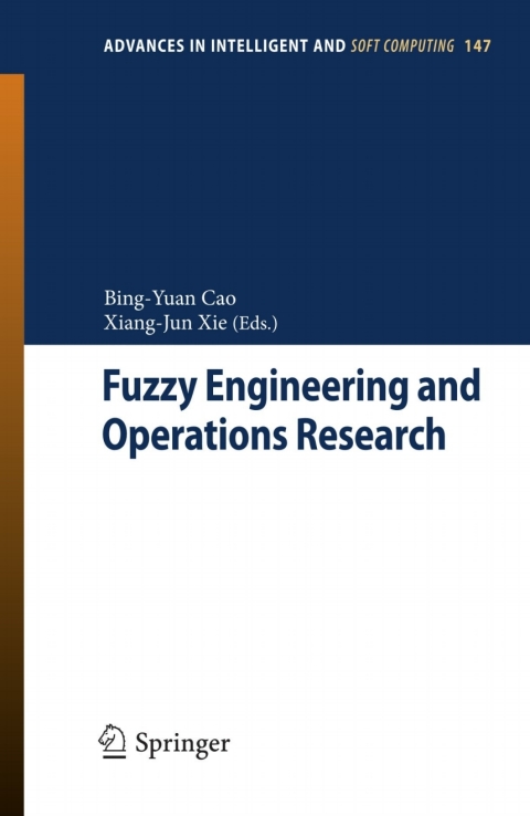 Cover image for book Fuzzy Engineering and Operations Research