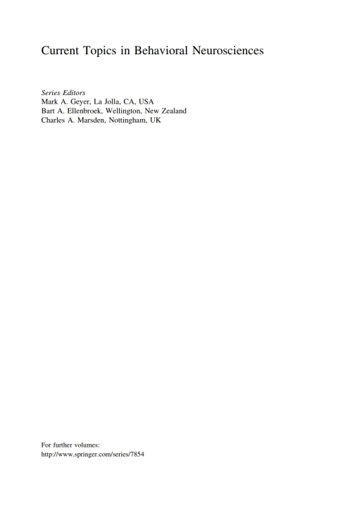 Cover image for book Behavioral Neurobiology of Alcohol Addiction