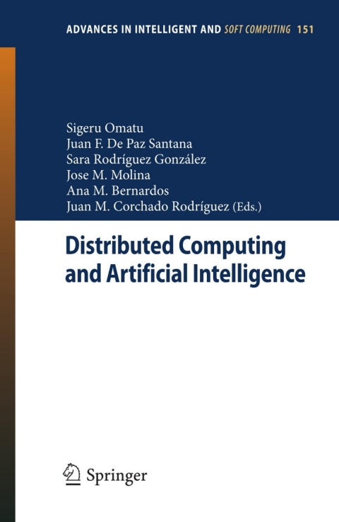 Cover image for book Distributed Computing and Artificial Intelligence