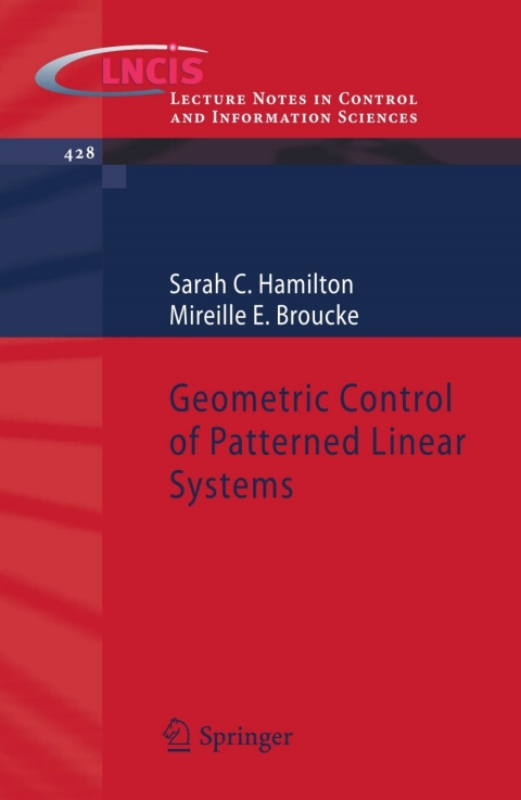 Cover image for book Geometric Control of Patterned Linear Systems
