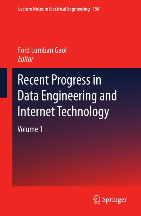 Cover image for book Recent Progress in Data Engineering and Internet Technology