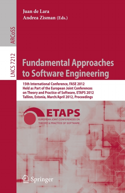 Cover image for book Fundamental Approaches to Software Engineering